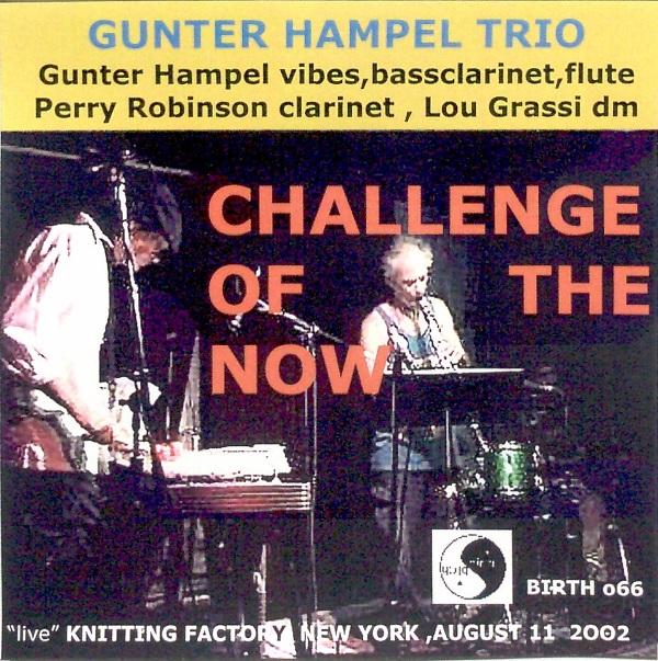 GUNTER HAMPEL - Challenge Of The Now cover 