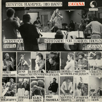 GUNTER HAMPEL - Gunter Hampel Big Band : Cavana cover 