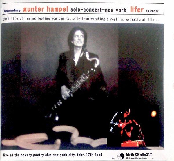 GUNTER HAMPEL - Lifer cover 