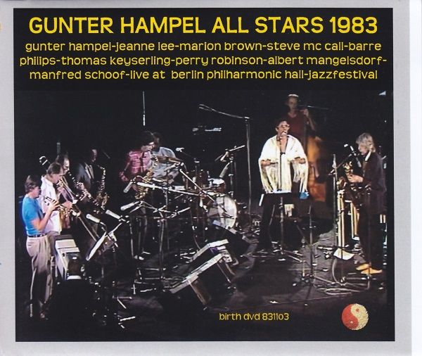 GUNTER HAMPEL - Live At Berlin Philharmonic Hall-Jazzfestival cover 