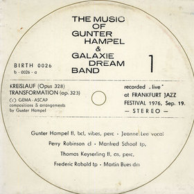 GUNTER HAMPEL - Transformation cover 