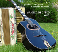 GUSTAV LUNDGREN - Gustav Lundgren & Anders Larsson : Django Project vol 1 cover 