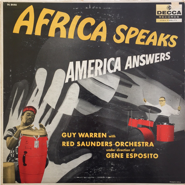 GUY WARREN - Africa Speaks America Answers cover 