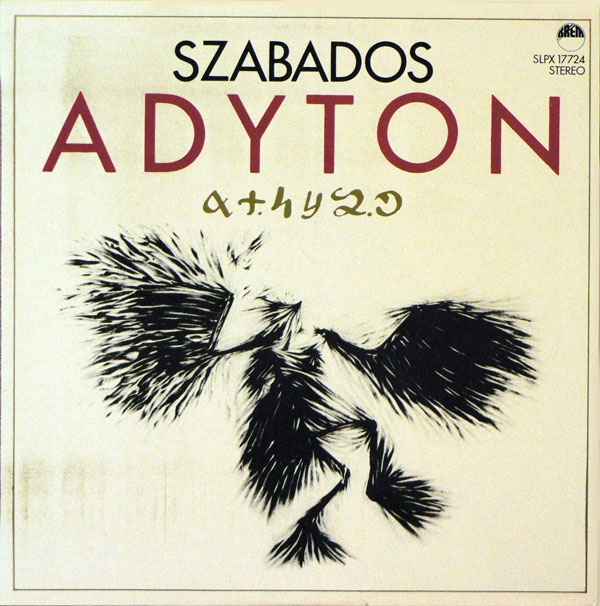 GYÖRGY SZABADOS - Adyton cover 
