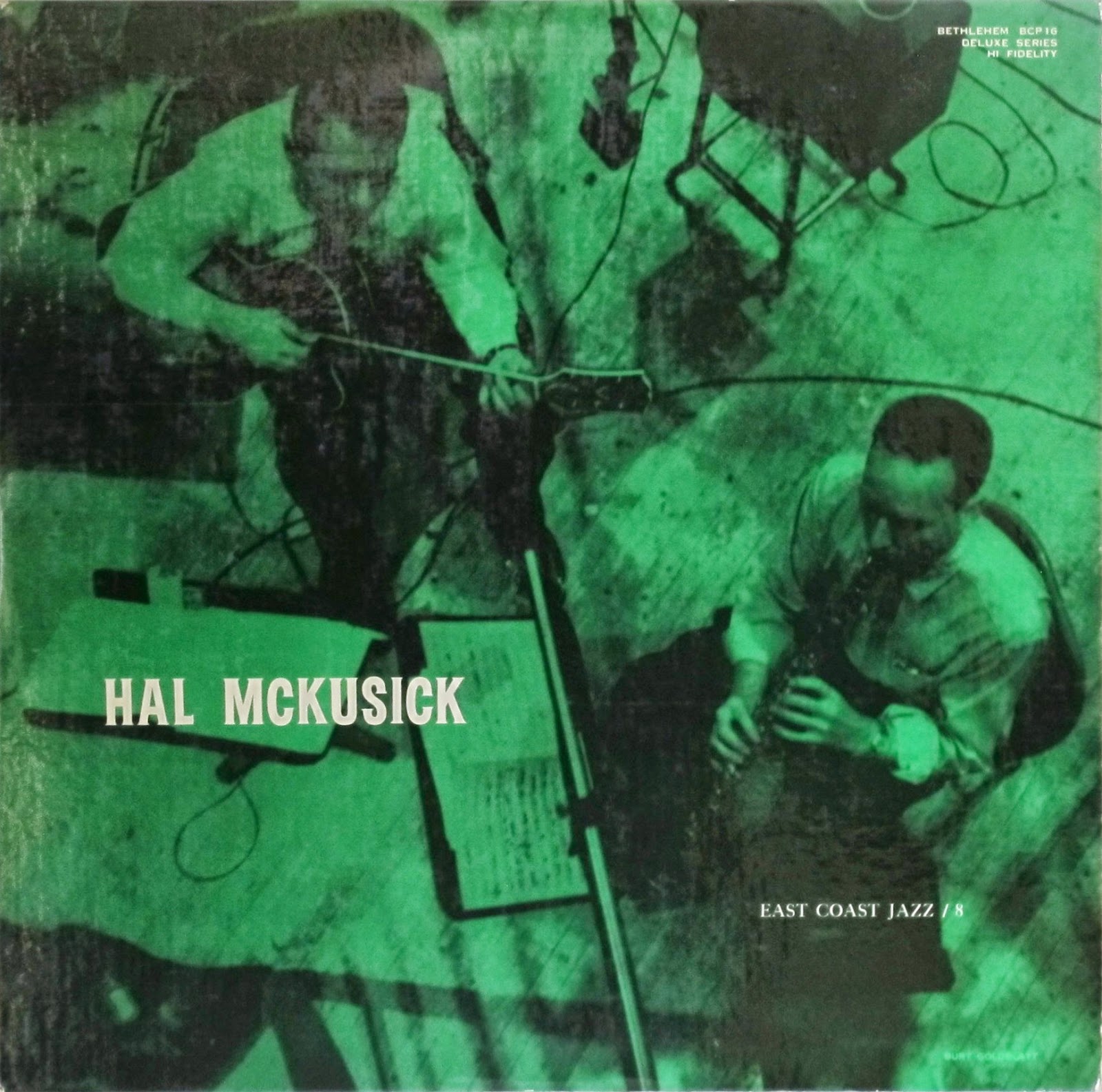 HAL MCKUSICK - East Coast Jazz Series No. 8 cover 