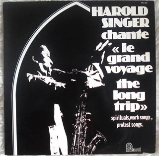 HAL SINGER - Le Grand Voyage - The Long Trip Featuring Arvanitas Trio cover 