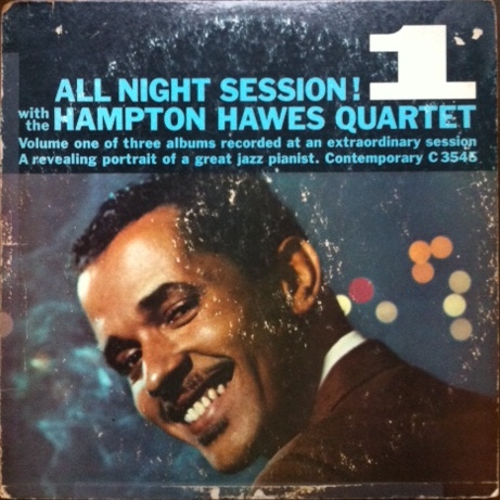 HAMPTON HAWES - All Night Session!, Volume 1 cover 