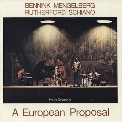 HAN BENNINK - A European Proposal (Live In Cremona) (with Mengelberg , Rutherford , Schiano) cover 