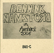 HAN BENNINK - In Amherst 2006 cover 