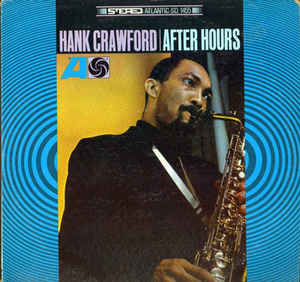 HANK CRAWFORD - After Hours cover 