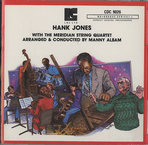 HANK JONES - Hank Jones with the Meridian String Quartet cover 