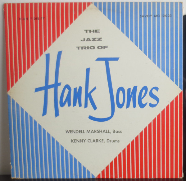 HANK JONES - The Jazz Trio of Hank Jones cover 