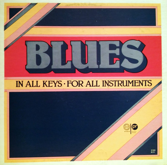 HAROLD DANKO - Harold Danko, Rufus Reid, Mel Lewis ‎: Blues In All Keys - For All Instruments - Volume 1 cover 