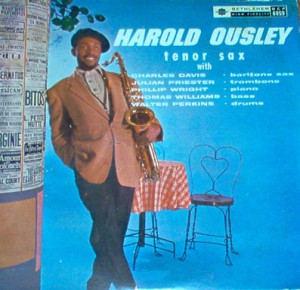 HAROLD OUSLEY - Tenor Sax cover 