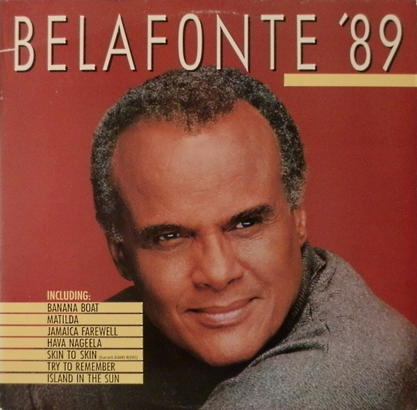 HARRY BELAFONTE - Belafonte '89 cover 