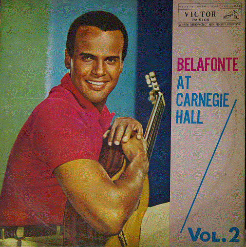 HARRY BELAFONTE - Belafonte At Carnegie Hall, ‎Vol.2 cover 