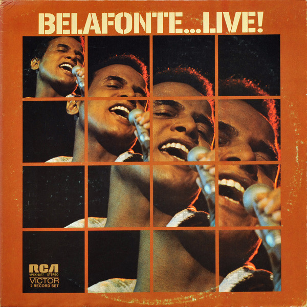 HARRY BELAFONTE - Belafonte ...Live! cover 