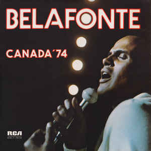 HARRY BELAFONTE - Canada /74 cover 