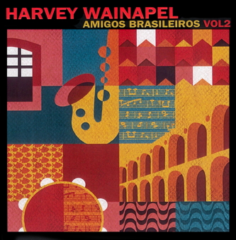 HARVEY WAINAPEL - Amigos Brasileiros 2 cover 