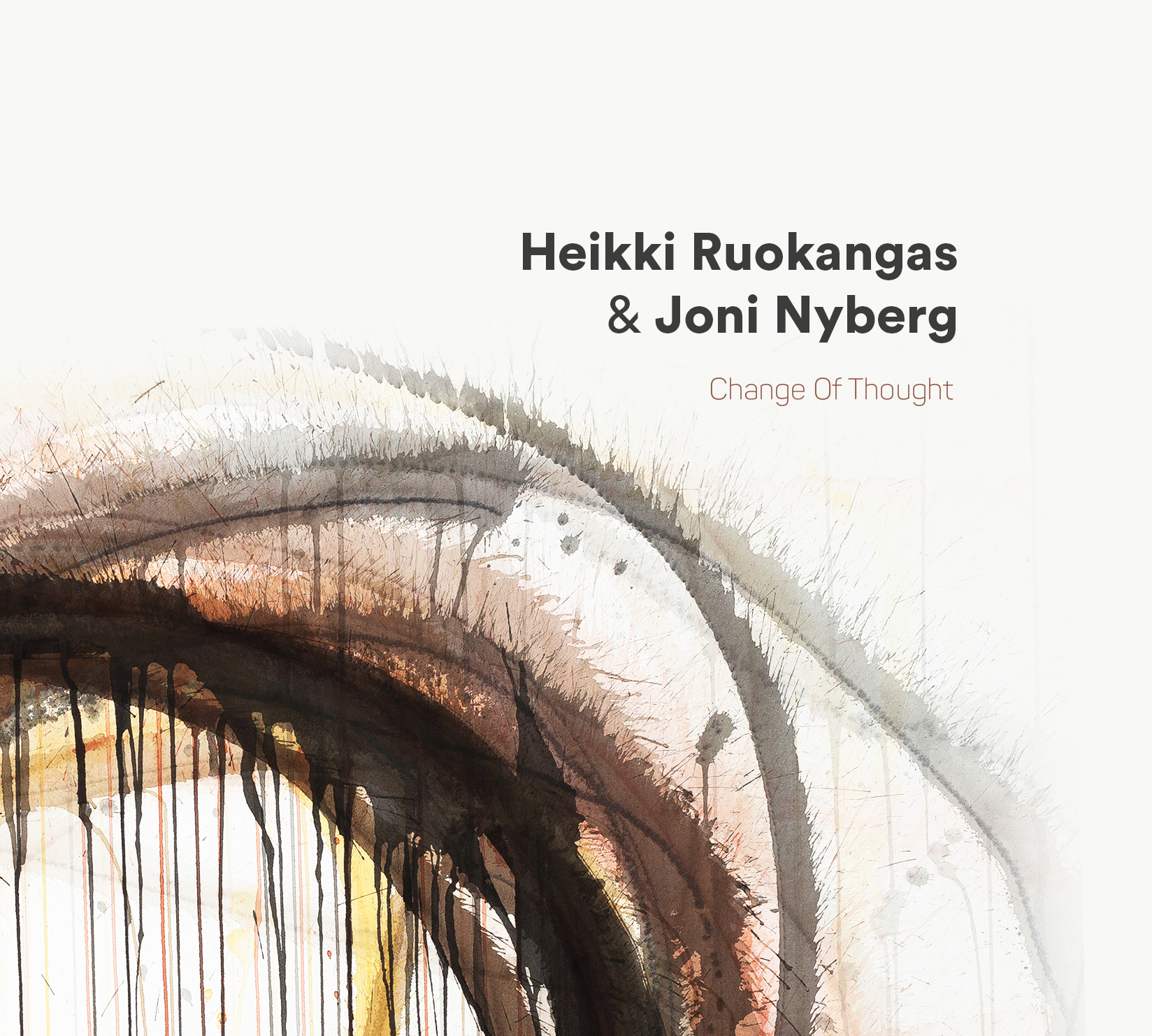 HEIKKI RUOKANGAS - Heikki Ruokangas & Joni Nyberg : Change Of Thought cover 