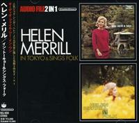 HELEN MERRILL - In Tokyo (1963) & Sings Folk (1963) cover 