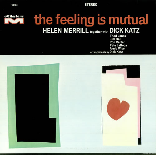 HELEN MERRILL - The Feeling Is Mutual cover 