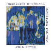 HELMUT KAGERER - Helmut Kagerer/Peter Bernstein : April in New York cover 