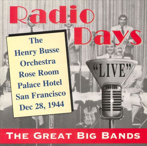 HENRY BUSSE - Palace Hotel cover 