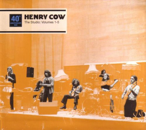 HENRY COW - 40th Anniversary Box - The Studio: Volumes 1-5 cover 