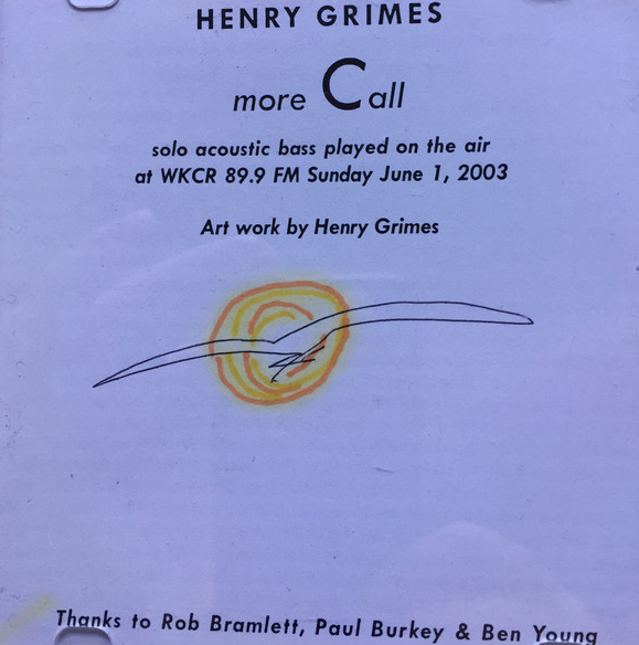 HENRY GRIMES - More Call cover 