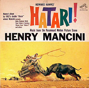 HENRY MANCINI - Hatari! (Music From The Motion Picture Score) cover 