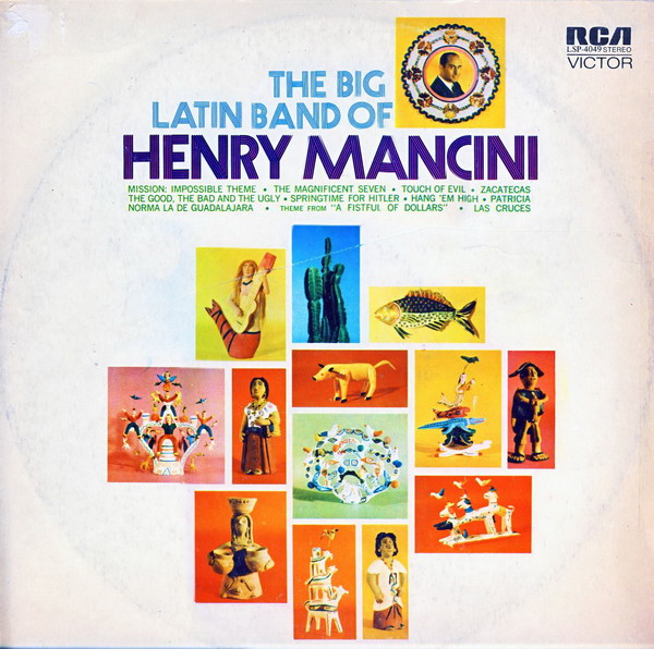 HENRY MANCINI - The Big Latin Band Of Henry Mancini cover 
