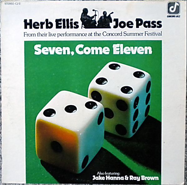 HERB ELLIS - Seven Come Eleven (with Joe Pass) cover 