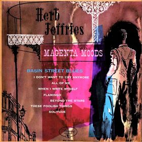HERB JEFFRIES - Magenta Moods cover 