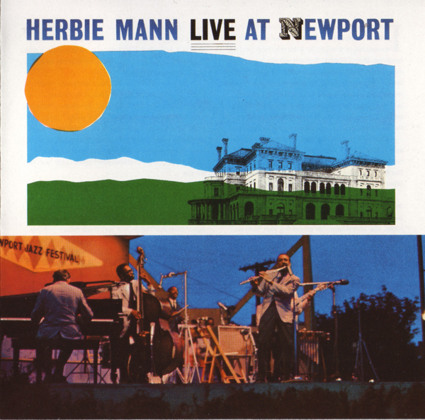 HERBIE MANN - Live at Newport cover 