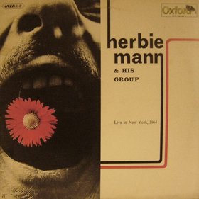 HERBIE MANN - Live in New York, 1964 cover 