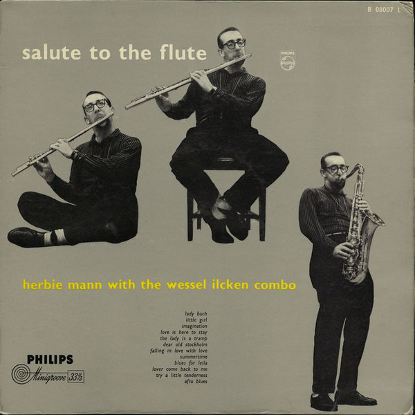 HERBIE MANN - Salute To The Flute (aka Herbie Mann With The Wessel Ilcken Trio) cover 