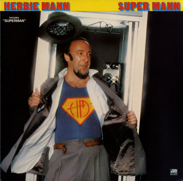 HERBIE MANN - Super Mann cover 
