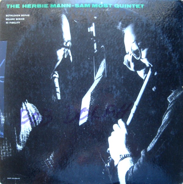 HERBIE MANN - The Herbie Mann-Sam Most Quintet (aka The Mann With The Most) cover 