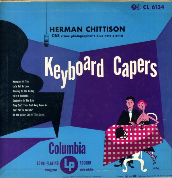 HERMAN CHITTISON - Keyboard Capers cover 