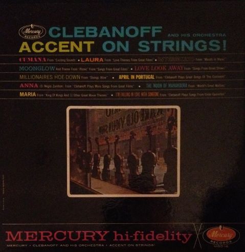 HERMAN CLEBANOFF - Accent On Strings cover 