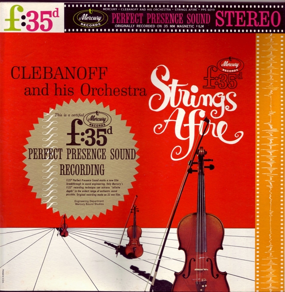 HERMAN CLEBANOFF - Strings Afire cover 