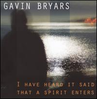 HOLLY COLE - I Have Heard It Said that a Spirit Enters: Music of Gavin Bryars cover 