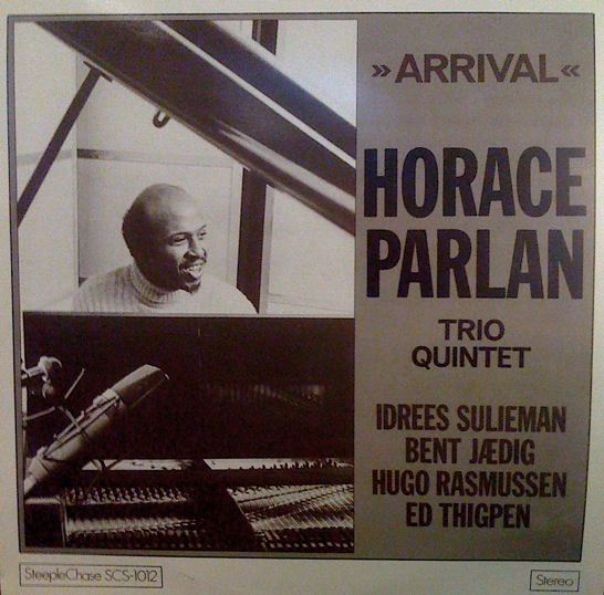 HORACE PARLAN - Arrival cover 
