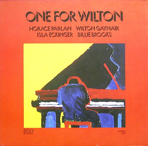 HORACE PARLAN - One For Wilton cover 
