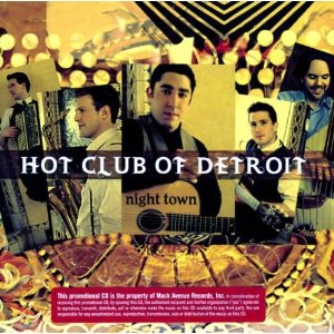 HOT CLUB OF DETROIT - Night Town cover 