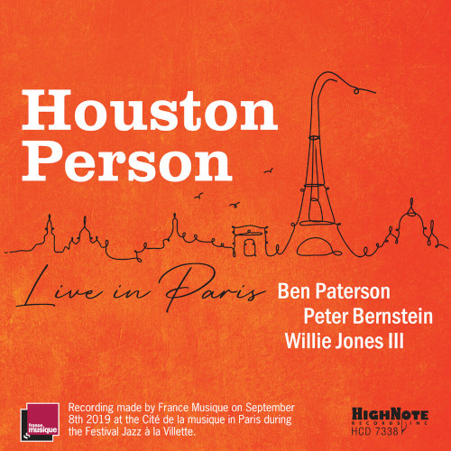 HOUSTON PERSON - Live In Paris cover 