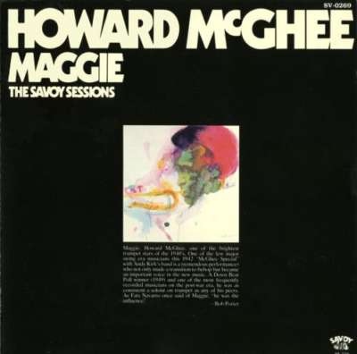 HOWARD MCGHEE - Maggie cover 