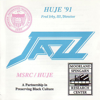 HOWARD UNIVERSITY JAZZ ENSEMBLE - '91 cover 