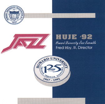 HOWARD UNIVERSITY JAZZ ENSEMBLE - '92 cover 